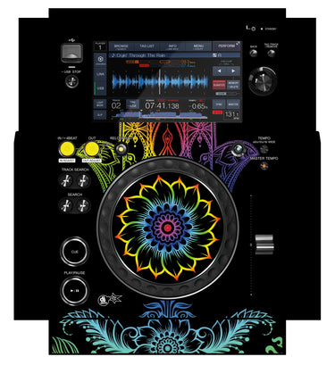 Pioneer DJ XDJ 700 Skin Henna Rainbow